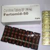 Buy Fertomid-50 [Clomifeno 50 mg 10 pastillas]